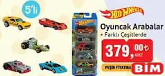 HOT WHEELS OYUNCAK ARABALAR 5'Lİ